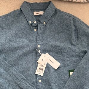 Samsoe Liam melange long sleeve shirt size XL